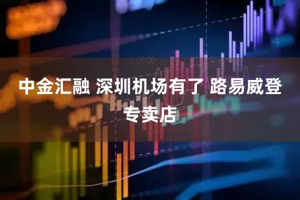 中金汇融 深圳机场有了 路易威登专卖店